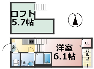 【間取り】 | アジュール鶴舞