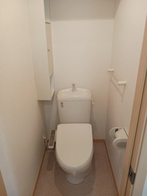 【トイレ】 | ボニート・アルカンシェルＡ | 清潔感のあるトイレです