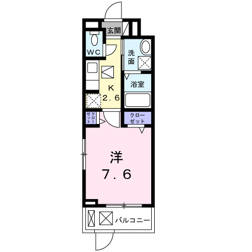 アリュールの間取り