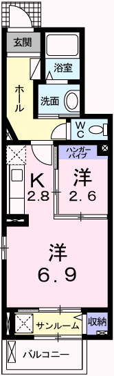 ノアＢの間取り