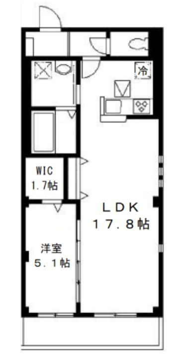 パークサイド広尾の間取り
