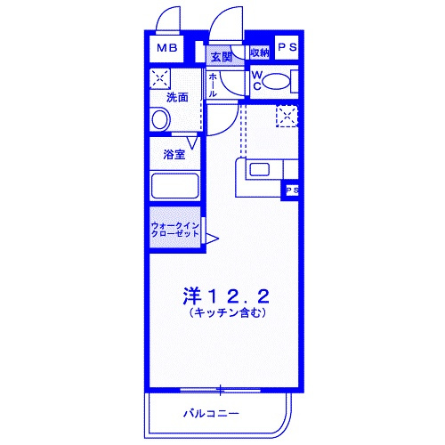アンジュ アビタシオンの間取り