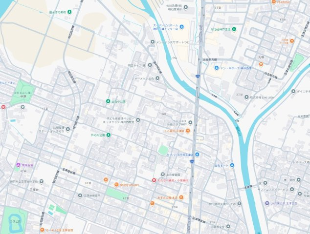 神戸市西区玉津町出合　第2期　新築一戸建ての地図