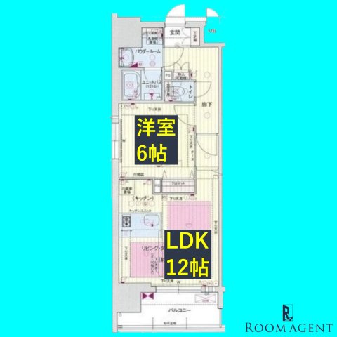 プレサンス丸の内雅風の間取り