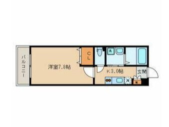 シャテロハイツ弐番館の間取り