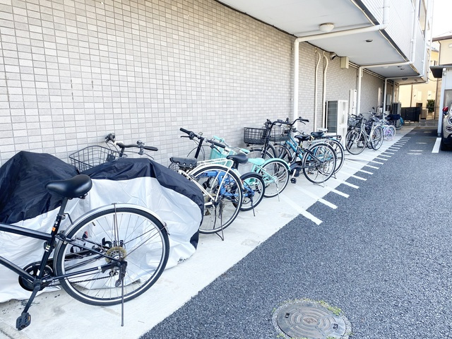 オークス皇山道のその他共用部分|自転車置き場です！