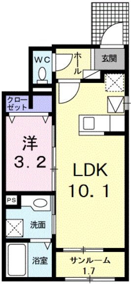 エレガンス8の間取り