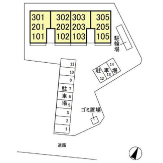 【区画図】 | メゾン ド キノエ