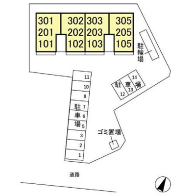 【区画図】 | メゾン ド キノエ