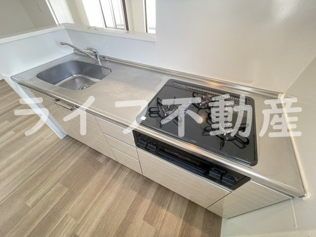 クレシア布施のキッチン|きれいなキッチンです