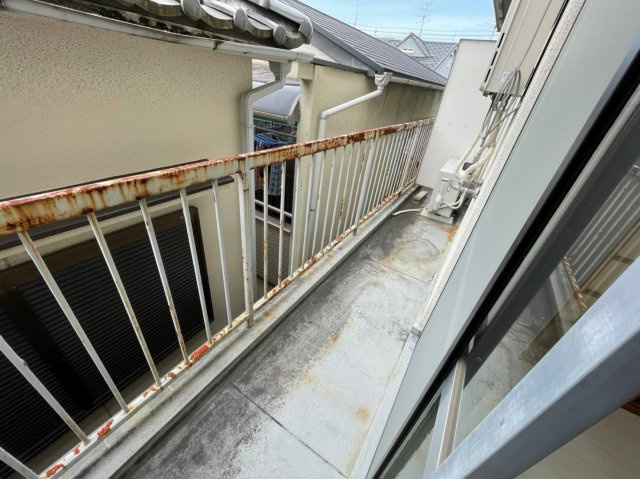 シティハイツ中町のバルコニー