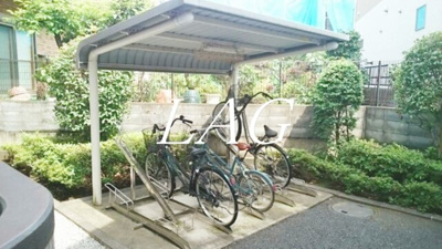 【その他共用部分】 | アンジュ　アビタシオン | 駐輪場です。