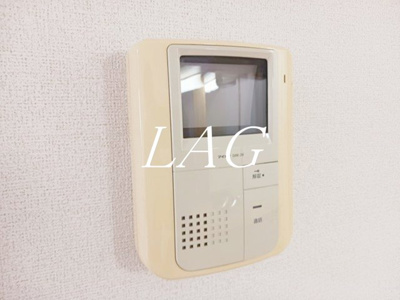 【セキュリティ】 | アンジュ　アビタシオン | モニター付きインターフォンです。