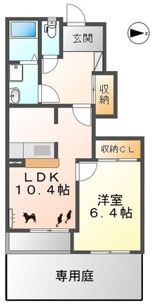 パークヒルズ城土の間取り