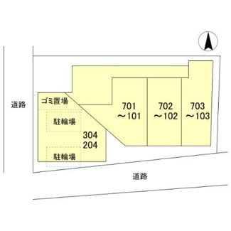 【区画図】 | ハイムフローラ本町