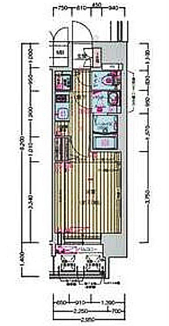 プレサンス鶴舞公園セラヴィの間取り