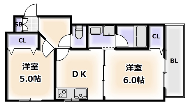 【間取り】 | ZEUS難波CUBE（ゼウスナンバキューブ）