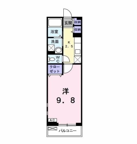 【間取り】 | ヴィラ　ジュネス
