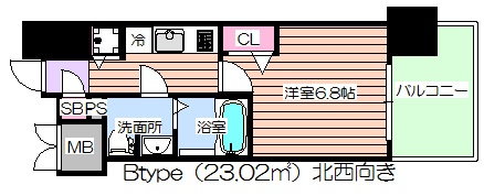 【間取り】 | レグゼスタ福島Ⅱ