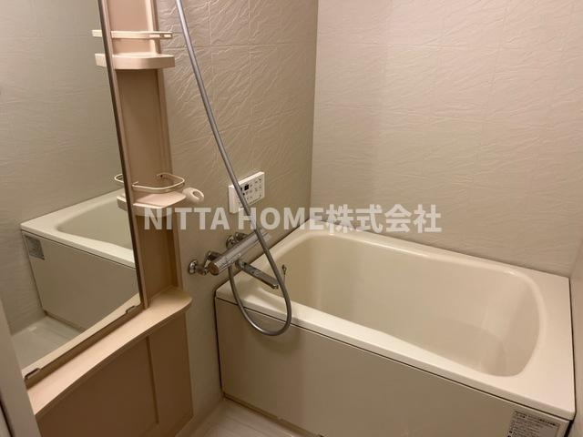 明和マンションⅠの浴室|追い炊き機能・浴室乾燥機も設置済み♪