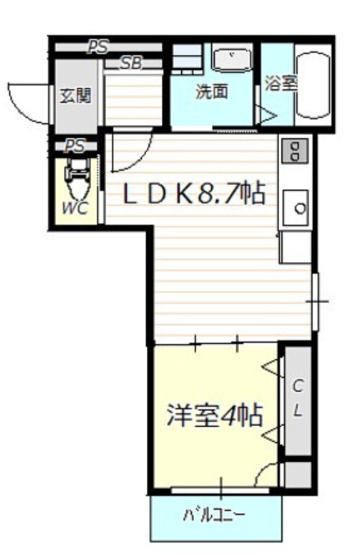 【間取り】 | コティ諏訪ノ森 