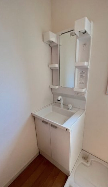 123タウン筑後【キャッシュバック対象物件】の独立洗面台|使いやすい独立洗面台です