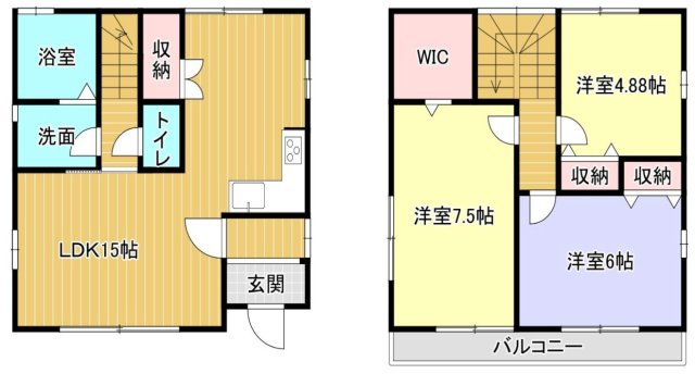 123タウン筑後【キャッシュバック対象物件】の間取り