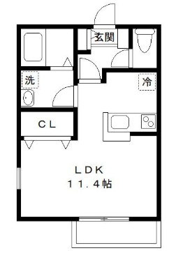 レフィナード南柏【仲介手数料：50％OFF】対象物件！の間取り
