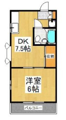 【間取り】 | 西尾ハイツ