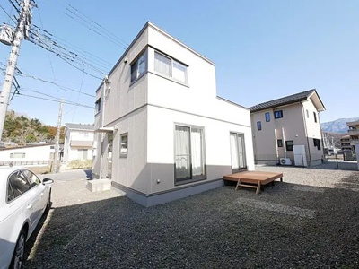 【外観】 | 【セキスイハイム施工】市川三郷町岩間 | ウッドデッキ付きです♪