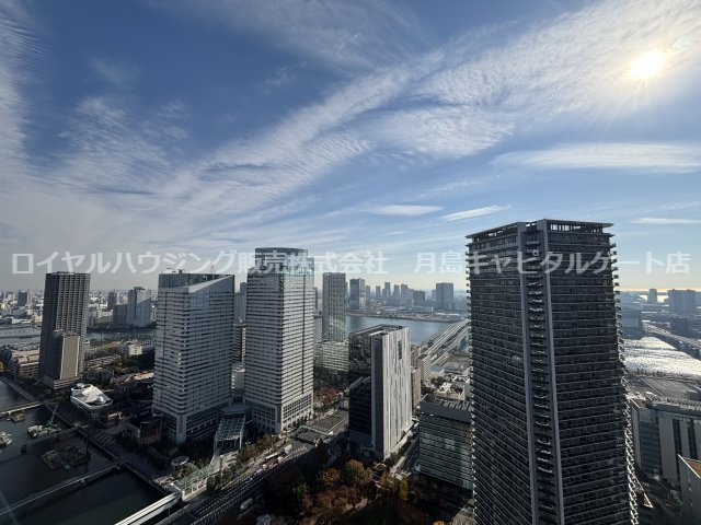 実際のお部屋からの眺望の写真です。
