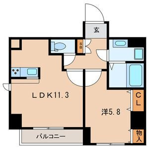 ＭＯＮ　ＣＨＡＴＯＮ（モンシャトン）の間取り|間取りです。