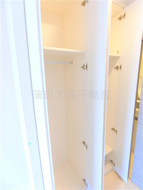 AXAS南蒲田AsylCourt（アクサスミナミカマタアジールコートの収納|収納　クローゼット×2
