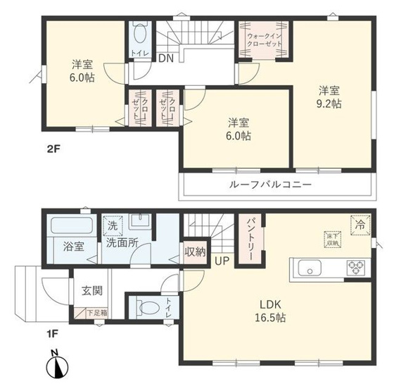 【間取り】 | Sumai‐to八王子市川口町17(スマイートハチオウジシカワグチマチジュウナナ)