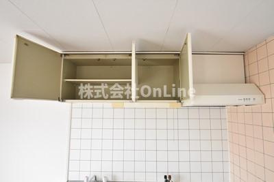 八尾市亀井町３丁目の賃貸マンションの収納