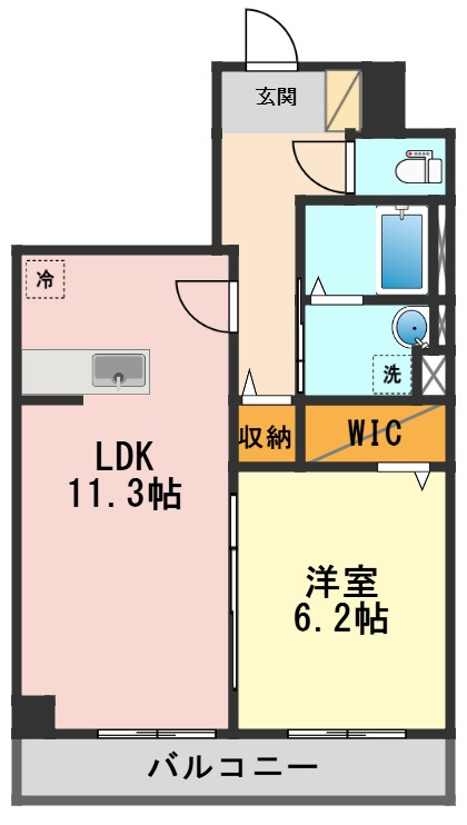 オリヴィエの間取り