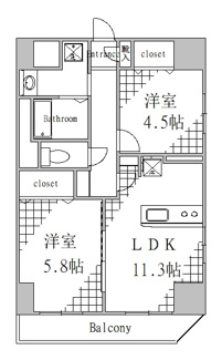【間取り】 | リブリ・Ueno Build