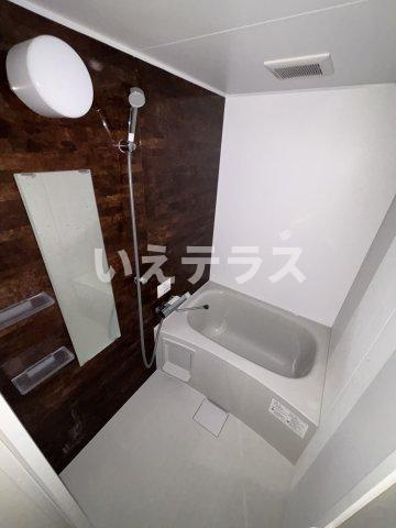 エハコ⽇暮通の浴室|日々の疲れを癒すお風呂付です