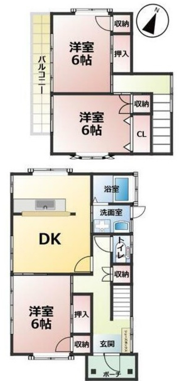 ラメールコートの間取り