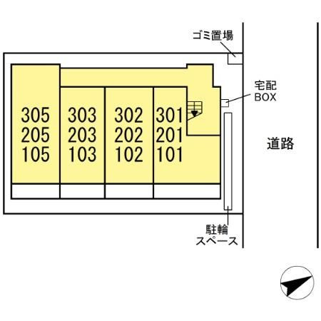 Confort uの区画図