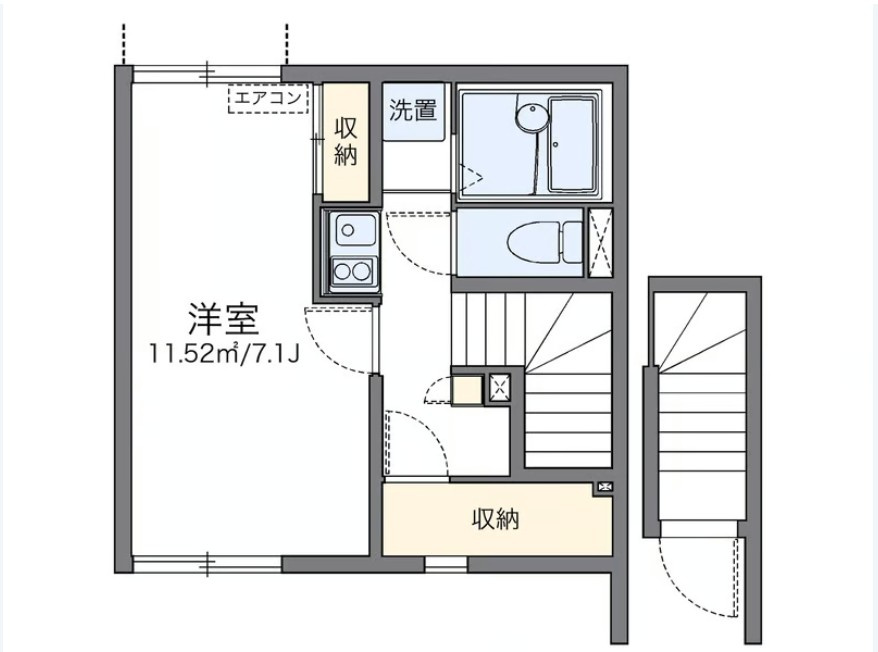 レオネクストエレガンスフジの間取り