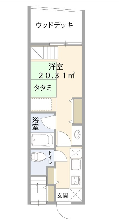 クラソ武蔵小金井の間取り