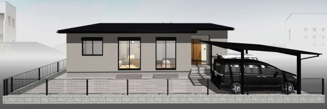 【平屋プラン例あり】香美市土佐山田町東本町（南）建築条件付き売り土地