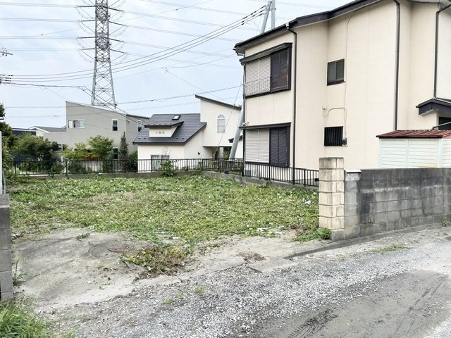 【土地】東松山市石橋建築条件なし売地の外観