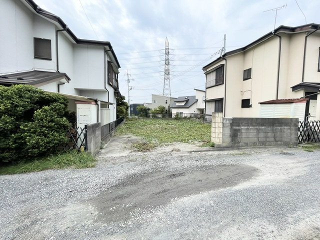 【土地】東松山市石橋建築条件なし売地の外観