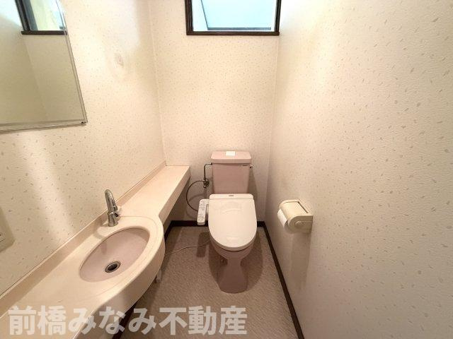 【中古平屋】前橋市鶴が谷町　３LDKのトイレ