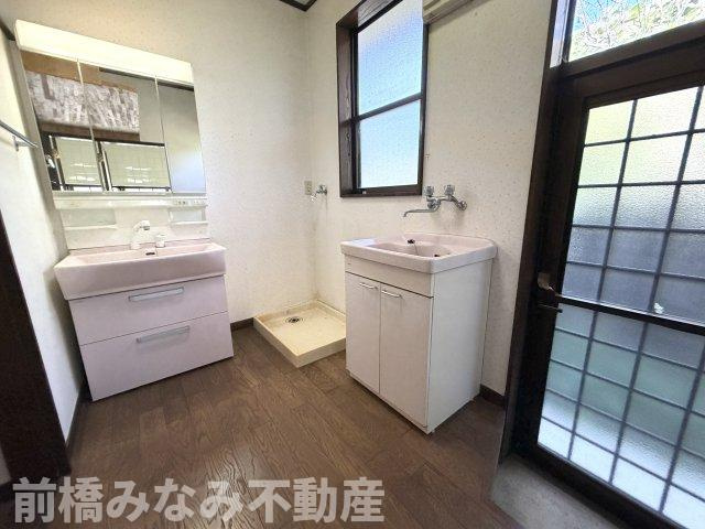 【中古平屋】前橋市鶴が谷町　３LDKの独立洗面台