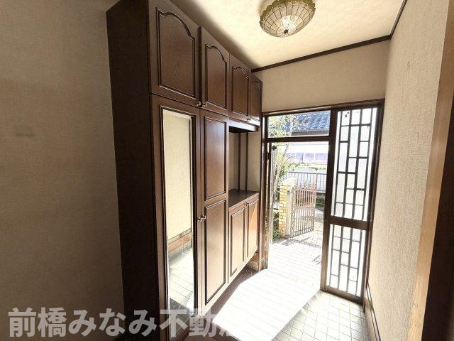 【中古平屋】前橋市鶴が谷町　３LDKの玄関