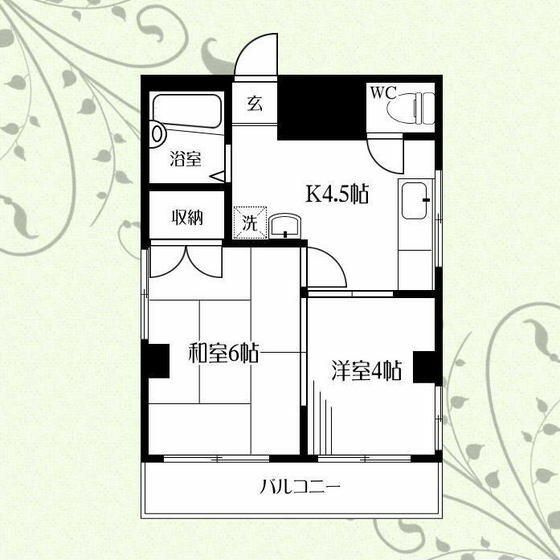 ｂｉｌｌｓ十番館の間取り