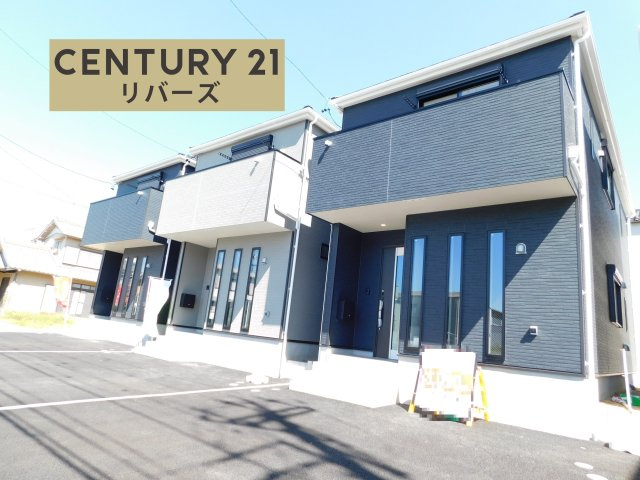 名古屋市北区東味鋺３丁目の新築一戸建の外観|☆３号棟☆　　新価格！！いつでも見学できます♪（お問合せ当日、平日、水曜、夜間でもＯＫ）　防犯カメラ・ＥⅤ車充電設備搭載！　駐車並列２台可！　４ＬＤＫ！　収納豊富なリビング１８．０帖♪